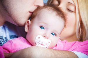 Parents with newborn