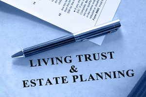 Living trust and estate planning documents